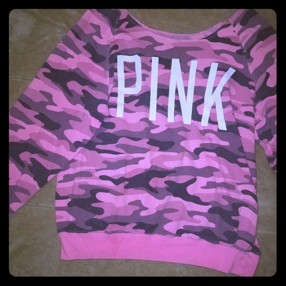 Victoria secret pink como sweatshirt
